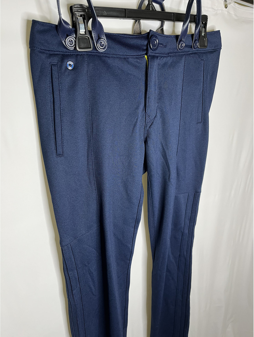 NWT Adidas Women's Navy/Vintage Slim Track Pants Size Small